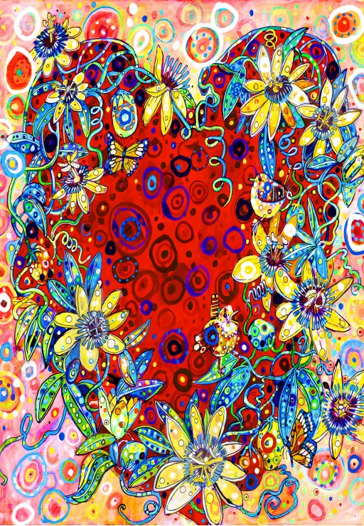 Fleur de passion, Sally Rich (1000pcs)