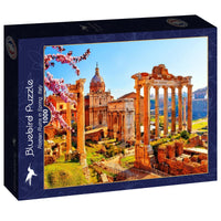 Ruines romaines au printemps, en Italie (1000pcs)