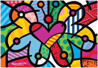 Romero Britto - Heart Butterfly (2000pcs)