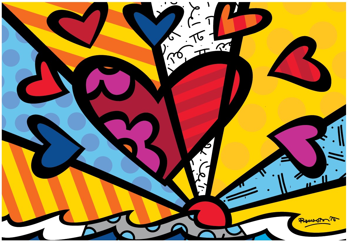 Romero Britto - New Day (1000pcs)