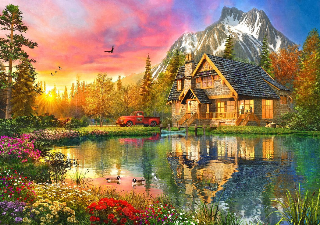 The Mountain Cabin, Dominic Davison (1000pcs)