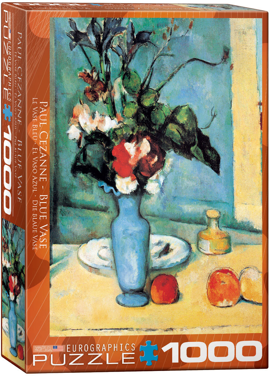 Blue Vase (Le Vase Bleu), Paul Cézanne