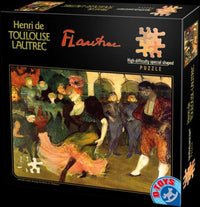 Danser le bolero, Henri de Toulouse-Lautrec (pièces en forme de personnes)