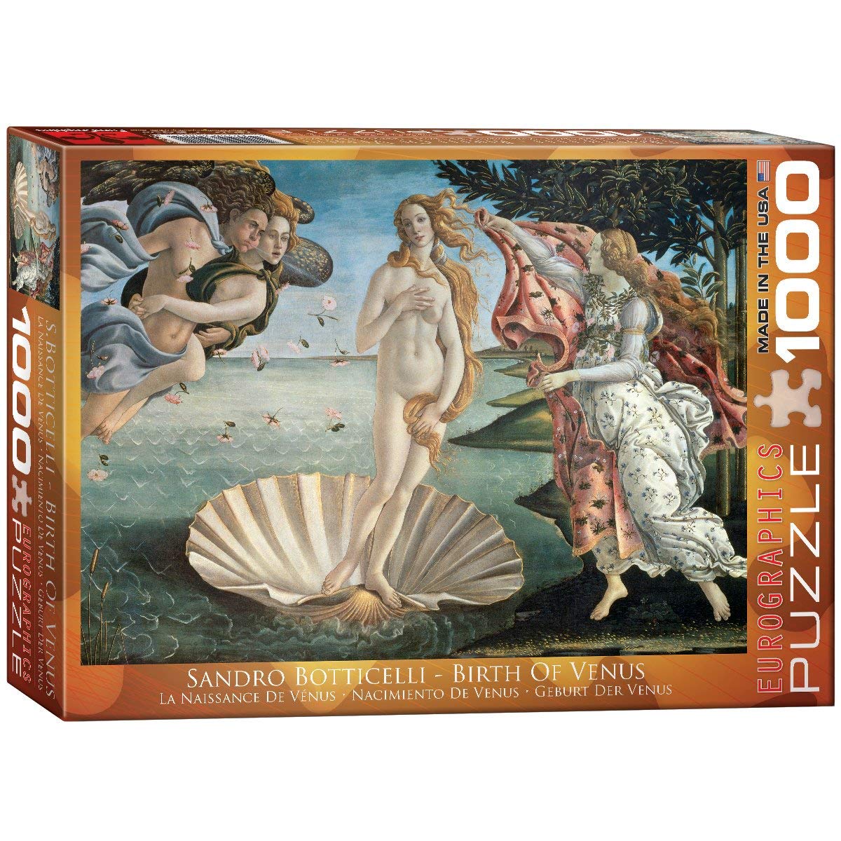 The Birth of Venus, Sandro Botticelli