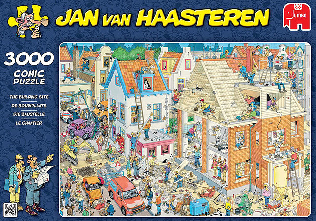 The Building Site, Jan van Haasteren