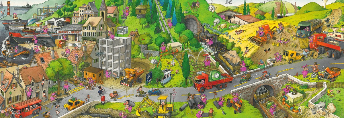 Busy Day, Jean-Jacques Loup (Panorama)