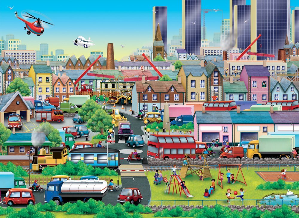 Ravensburger Busy Neighborhood