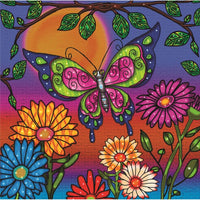 Mona (papillon / papillon), peinture de diamant