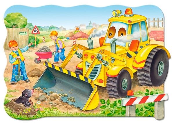 Bulldozer en action, 20 maxi