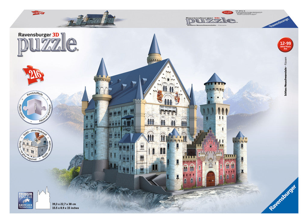 DMG Ravensburger Neuschwanstein (3D puzzle) (DAMAGED BOX)