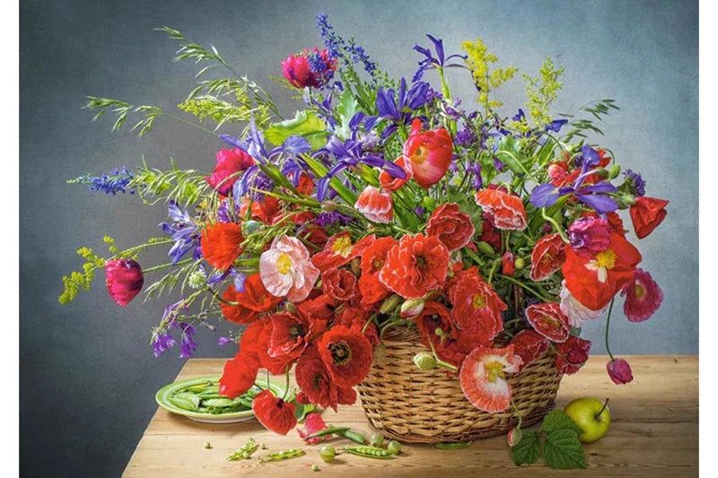 DMG Bouquet with Poppies (500pcs) (DAMAGED BOX)