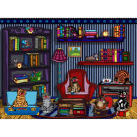 Chats de Bibliotheque/ Cat's Book Club