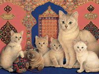 Catkin and Her Kittens, Lesley Anne Ivory