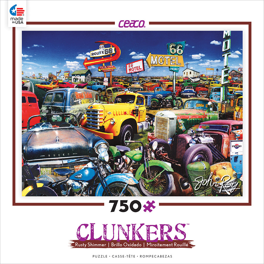 Double 6 Route - Clunkers™ - Rusty Shimmer