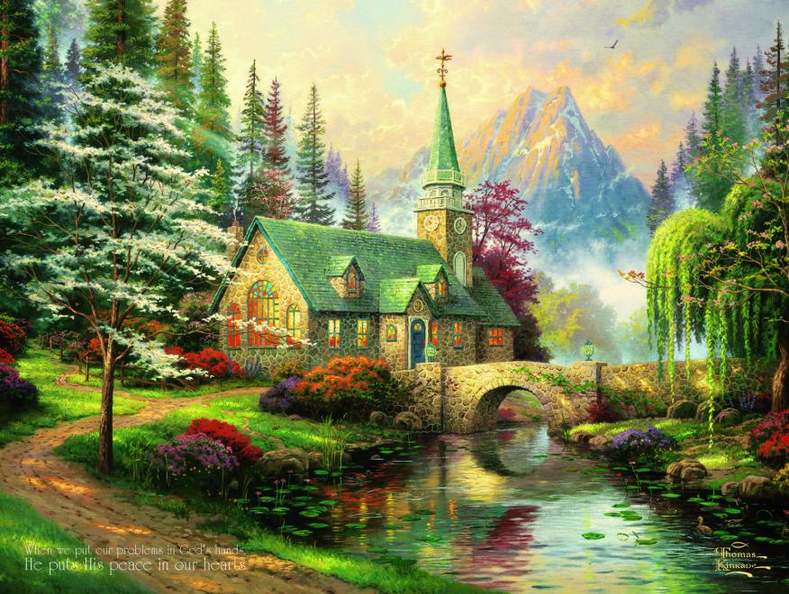 Dogwood Chapel, Thomas Kinkade