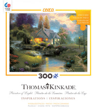Spring at Creekside Cottage, Thomas Kinkade - JigsawJungle.com