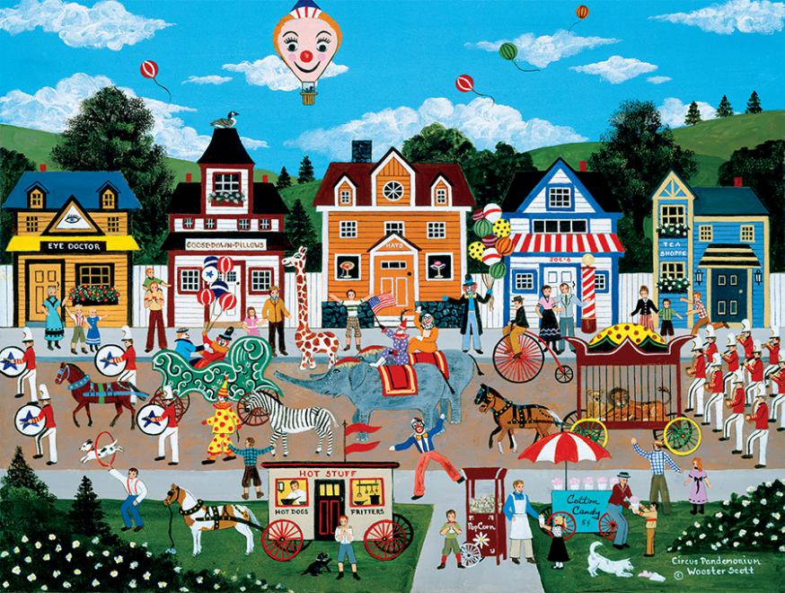 Circus Pandemonium, Jane Wooster Scott