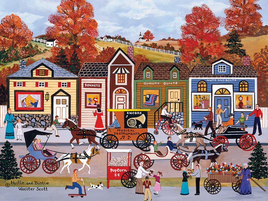 Hustle and Bustle, Jane Wooster Scott