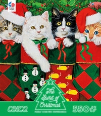 Cats in Stockings