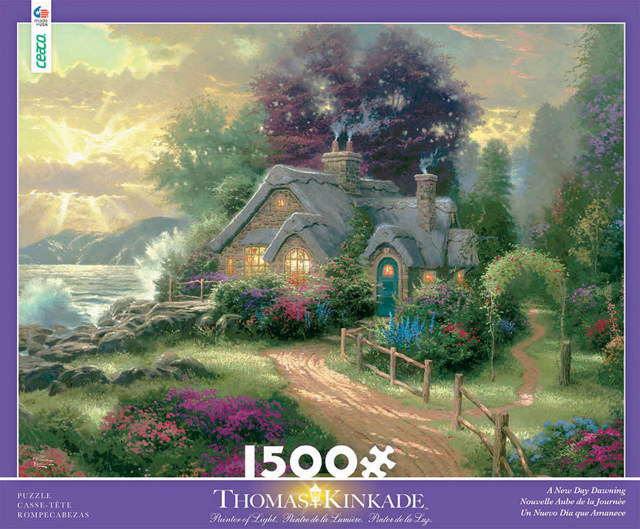 A New Day Dawning (Nouvelle Aube de la Journée), Thomas Kinkade