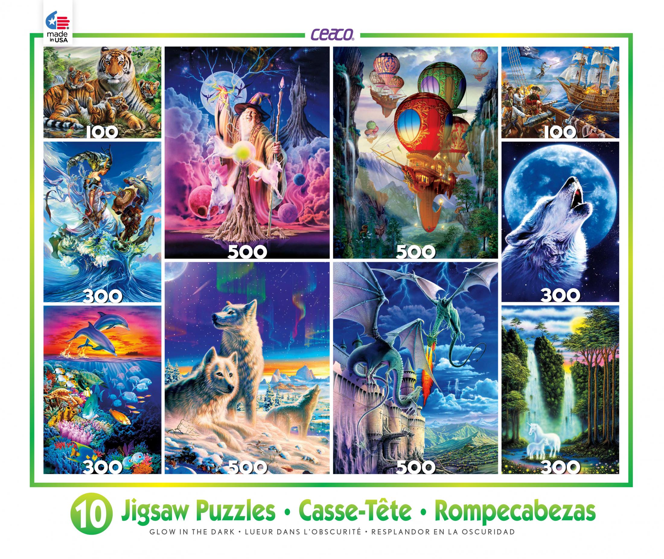 Glow in the Dark 10-in-1 Deluxe Set