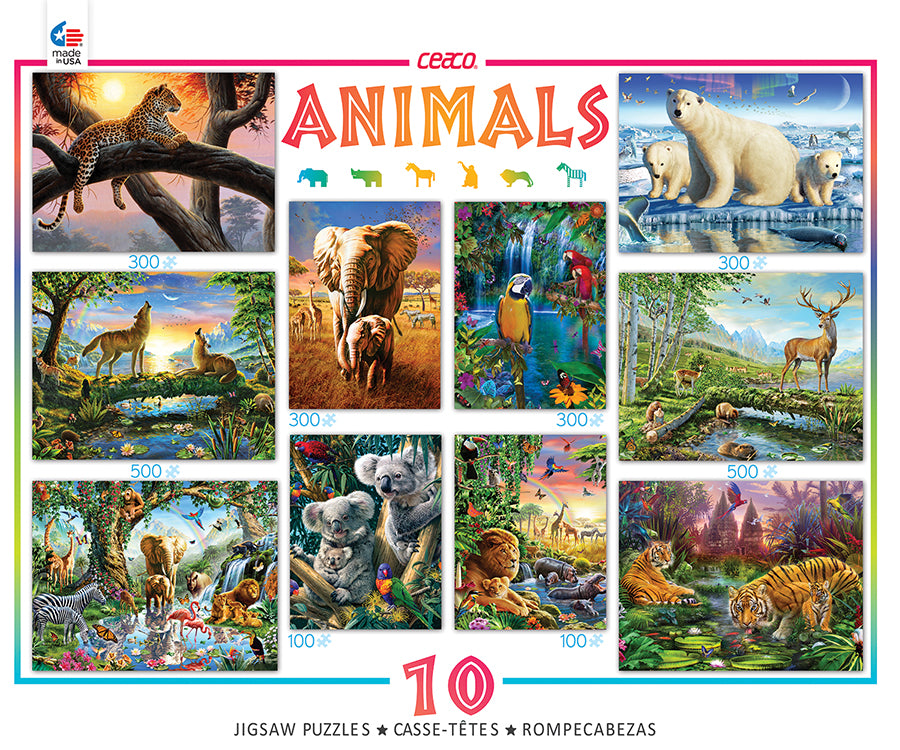 Animals 10-in-1