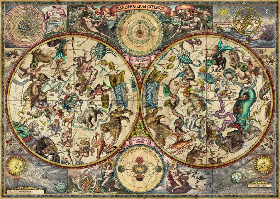 Celestial Map (Includes Poster)