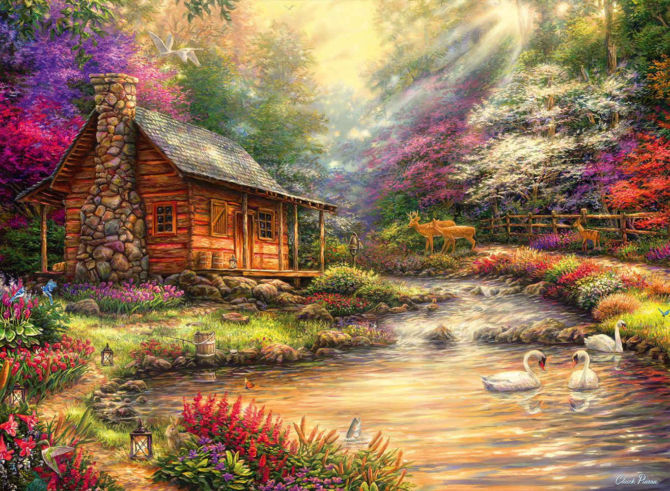 DMG Brookside Retreat, Chuck Pinson (4000pcs) (boîte endommagée)