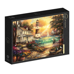 Cottage au bord de la mer, Chuck Pinson (500pcs)