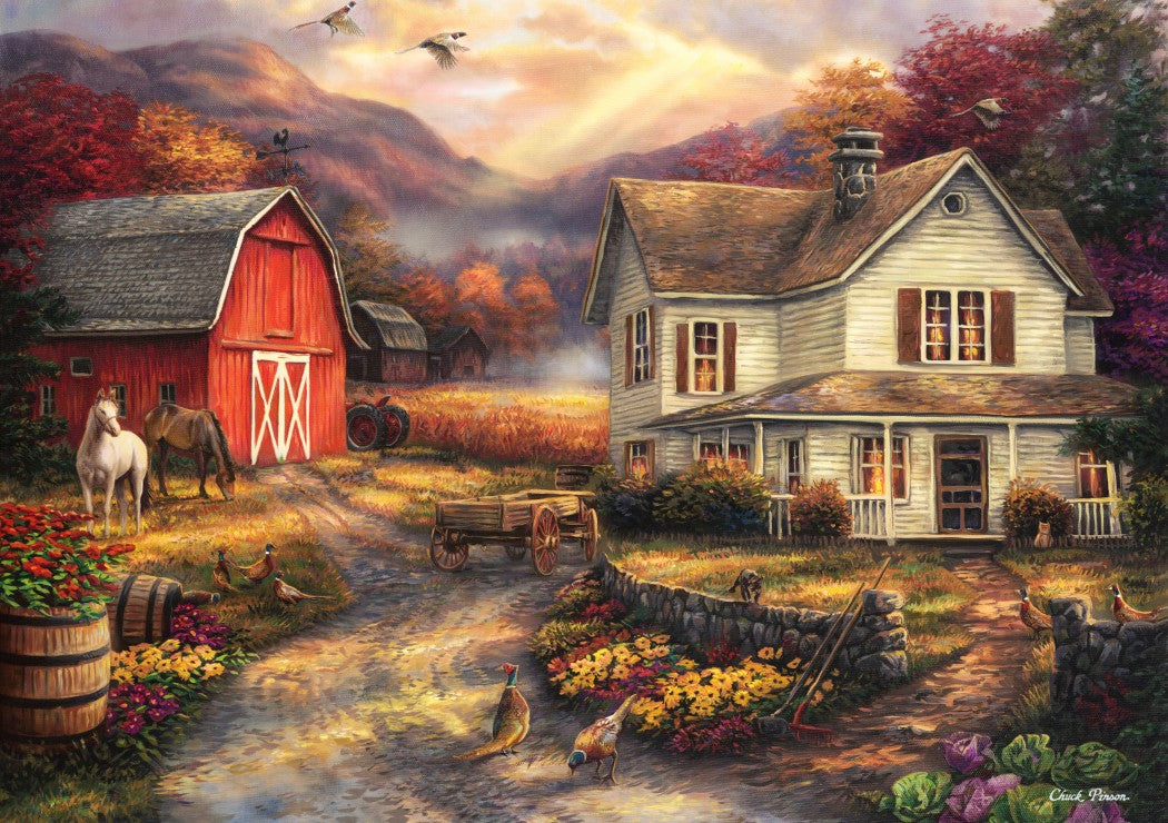 Relaxing on the Farm, Chuck Pinson (1500pcs)