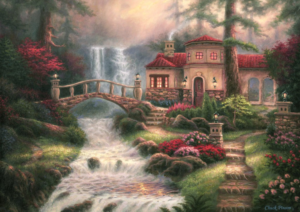 Sierra River Falls, Chuck Pinson (2000pcs)