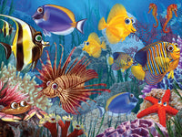 Fishies aux yeux écarquillés, puzzle familial