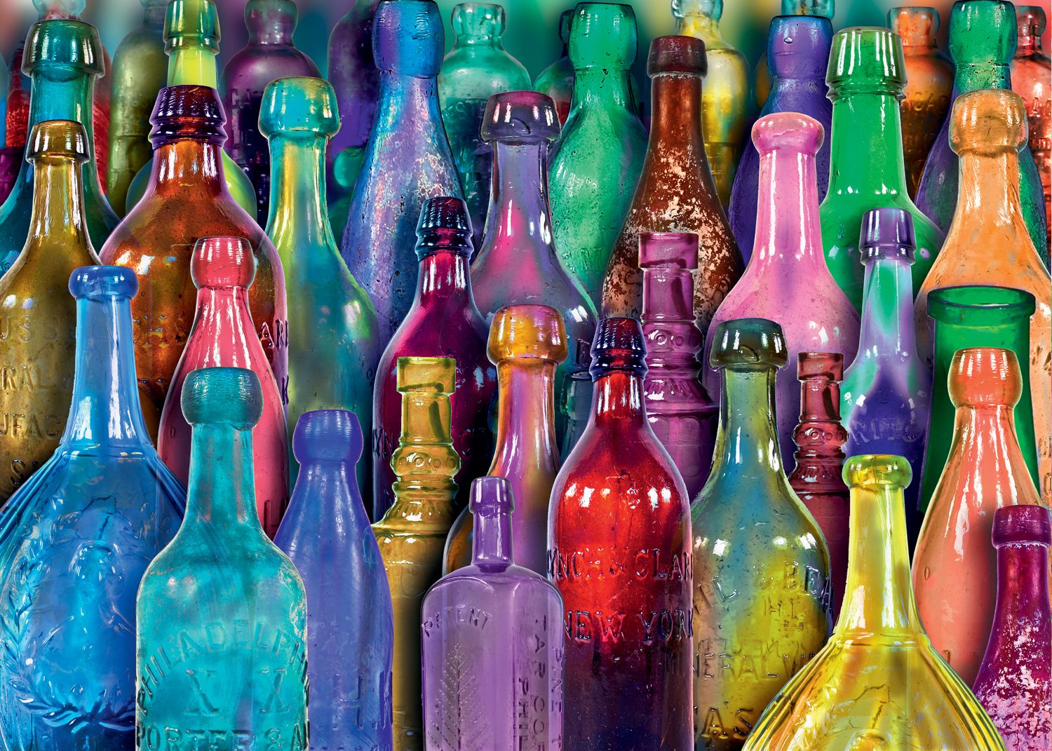 Ravensburger Colorful Bottles, Aimee Stewart