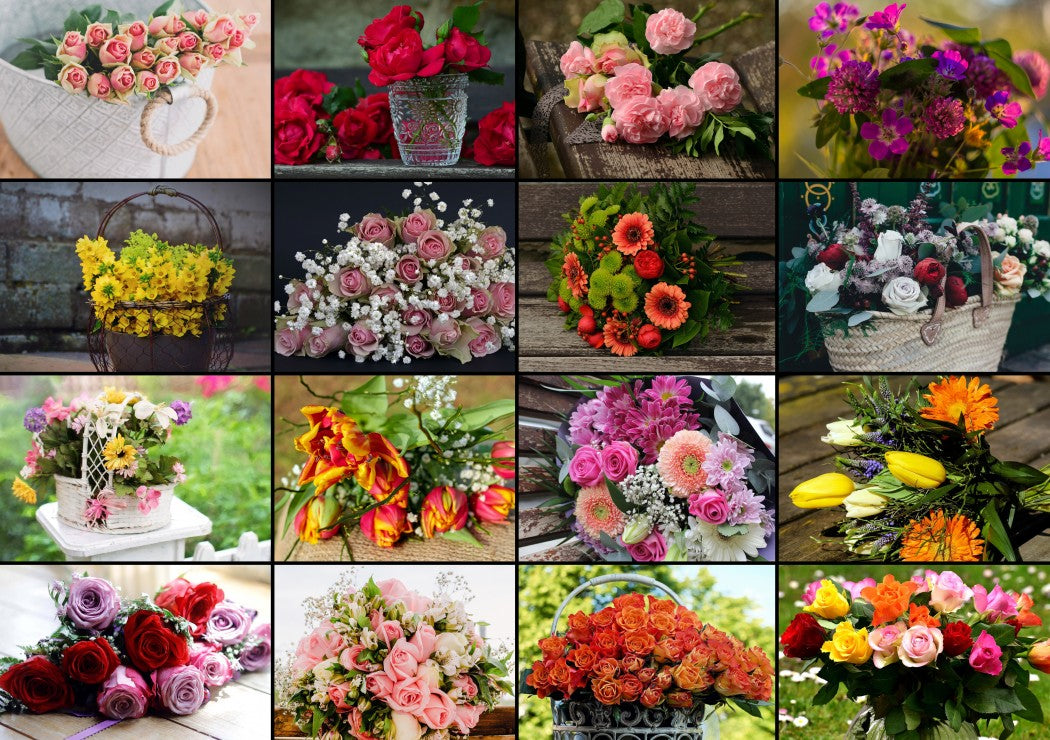 Collage - Flowers (1500pcs)