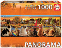 Cats on the Quay (Panorama) (1000pcs)