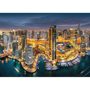 PFG Dubai Marina (1000pcs) (Usage/Used - PUZZLES FOR GOOD)