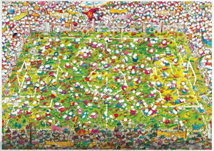 PFG Crazy World Cup, Mordillo (Triangular Box) (4000pcs) (Usage/Used - PUZZLES FOR GOOD)