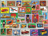 Christmas Toy Stamps. Lewis T. Johnson