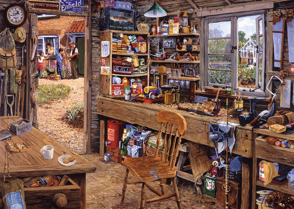 Buy Pfg ravensburger dad's shed, michael herring (500 large) (usage ...