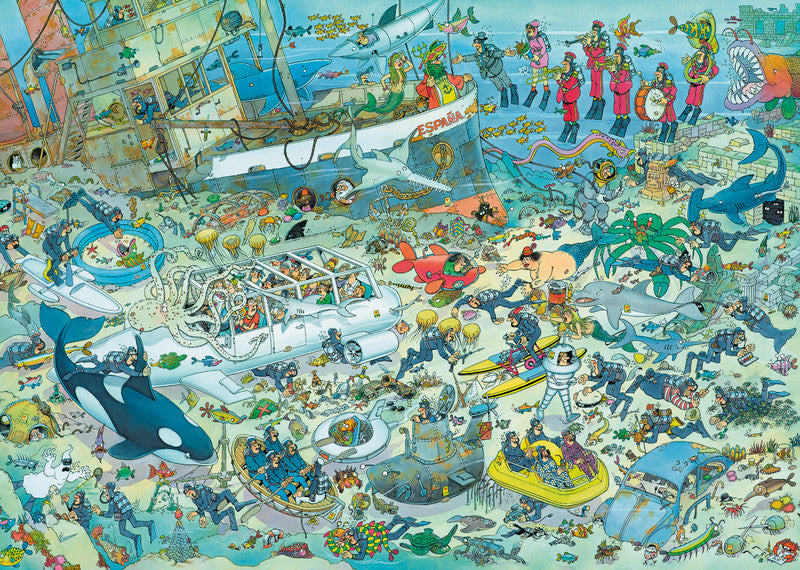 Deep Sea Fun, Jan van Haasteren