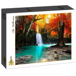 PFG Deep Forest Waterfall (1500pcs) (Usage/Used - PUZZLES FOR GOOD)