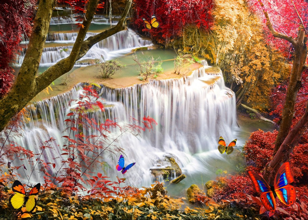 Cascade de forêt profonde (500pcs)