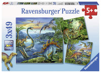 Ravensburger Dinosaur Fascination, Silvia Christoph (3 x 49pcs)