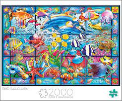 Stained Glass Aquarium (2000pcs)