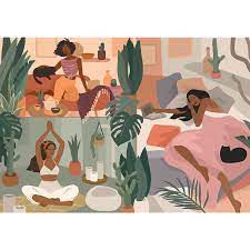 Yoga, Cats & Coffee - Hello Morning (1000pcs)