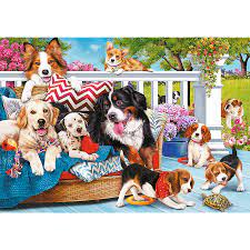 PFG Cuteness Overload - Doggy Love (1000pcs) (Usage/Used - PUZZLES FOR GOOD)