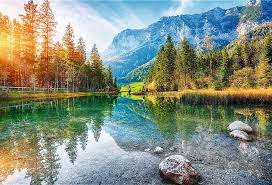 Wanderlust - Au pied des Alpes, Hintersee Lake, Allemagne (1500pcs)