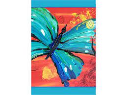 Micro Puzzle - Yellow Butterfly