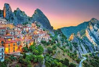 PFG Sunrise sur Castelmezzano (1500pcs) (utilisation / utilisée - puzzles pour de bon)