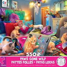 Paws Gone Wild: Slumber Party (550pcs)